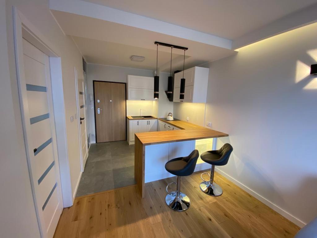 Apartament Aura Rybaki Gdaňsk Exteriér fotografie