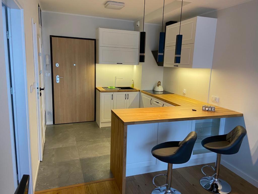 Apartament Aura Rybaki Gdaňsk Exteriér fotografie
